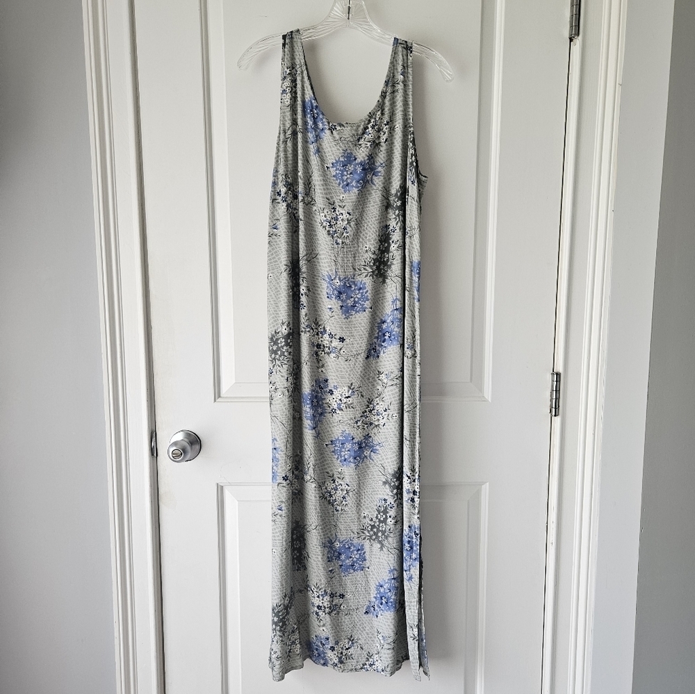Pale Green Floral Cottagecore Dress